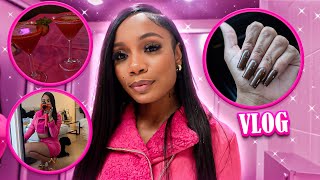 Day In The Life Of A Lash Tech: Girl Boss Brunch | Clients | James Avery | New Hair & Nails + More