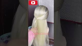 60 Second Hairstyle For Special Holidays#Hairtutorial#Hairtrends#Hairstyle#Shorts#Youtubeshorts