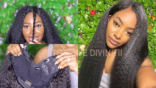 I Tried A U Part Wig For The 1St Time! Ft. Ali Pearl Hair  | Petite-Sue Divinitii