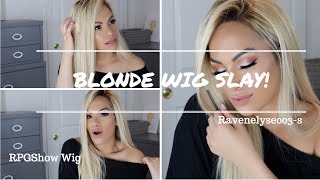 Rpgshow Wig Unboxing | Ravenelyse003-S | Blonde Wig | First Impressions/ Review
