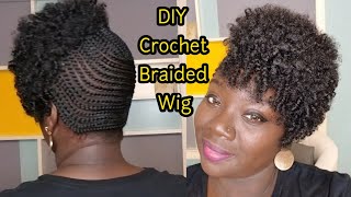 Crochet Braided Wig Using The Bald Cap Method