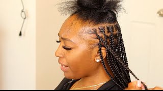 Thinning Edges? Yes You Can Still Get Knotless Box Braids !