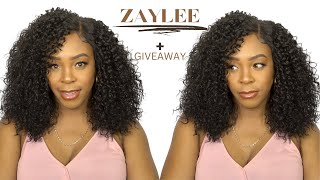 Outre Synthetic Hair Sleeklay Part Hd Lace Front Wig - Zaylee +Giveaway --/Wigtypes.Com