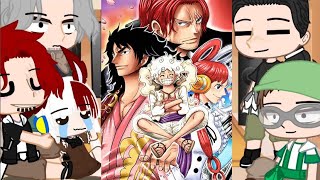 Red Hair + Uta React To Luffy And Uta | Compilation | One Piece | Luffy | Gacha Club | Read Des