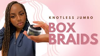 Knotless Jumbo Box Braid Tutorial