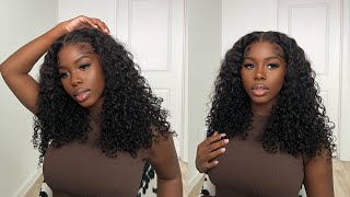 Super Volume  Natural Curly Wig Install Ft.Ywigs