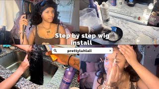 Realistic Wig Install Ilikehair :) || Kinky Edges , Asmr And More  || Prettyluhlaii