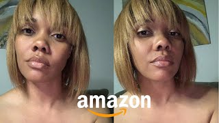 Amazon Wig Review| 1000 Subscribers #Beginnerswigfriendly #Amazonwigreview #Wigreview #1000