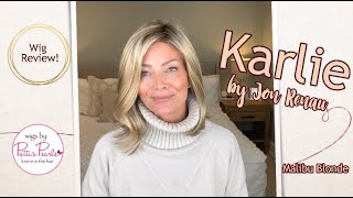 Karlie By Jon Renau In Malibu Blonde - Wig Review For Wigsbypattispearls.Com