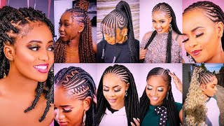 2023 Latest Braids Hairstyles For Black Women | Braids Hairstyles With Extension; Braided Braids