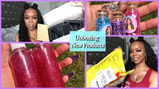 Ep. 24 Part 1 Inventory Unboxing New Products | Ft. Yolissa Hair | Entrepreneur Life