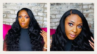 Perfect For Beginners! 24 Inch Lace Part Wig Ft Kriyya Hair