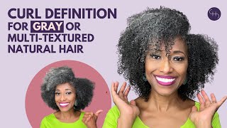 Wash And Go For Gray Hair & Multi Textured Hair