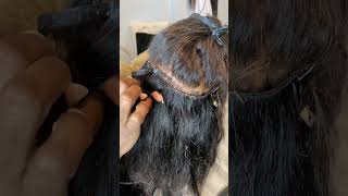 How To Remove Tape In Extensions#Hairtutorial #Shorts #