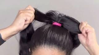 30 Seconds High Bun Hairstyle Using Clutcher | Clutcher High Bun Hairstyle #Hair #Hairstyle