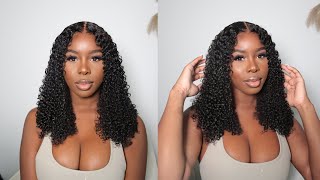 Super Natural Kinky Curly Install Can'T Believe It'S A Wig Ft Curlyme Hair