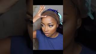 Body Wave Lace Frontal Install - Wig Is From Amazon #Shorts #Amazonwig