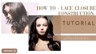 How To Wig Tutorial With Lace Closure (Beginner Friendly)