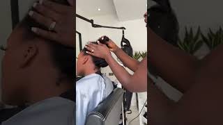 Weave And Kinky Straight Hair Install
