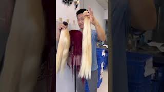 She Has A Brilliant Idea To Make Beautiful Color Lace Wig