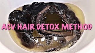 Apple Cider Vinegar Rinse On Lace Frontal Wig | Acv Hair Detox - Did It Curl Back Up!!!