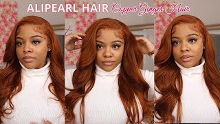 Best Light Ginger Wig Install  | Alipearl Hair
