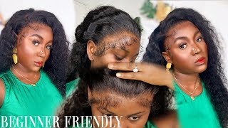 How To Install A Flawless Lace Frontal Wig For Beginners | Ft Alipearl | Omoni Got Curls