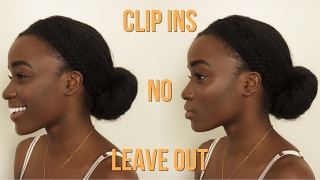 Clip In Extensions With No Leave Out