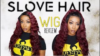  Must Have Burgundy Wig  Ft.  Slove Hair | Install & Review
