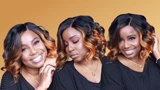 Mane Concept Synthetic Red Carpet  Hd Lace Front Wig Review