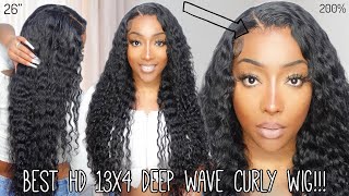 The Most Realistic Long Hd Deep Wave Wig | Tall Girl Friendly! | + Install  | Ft. Alipearl Hair