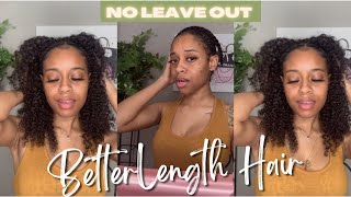 Easy Cute Natural Hairstyle Using Clip Ins | No Leave Out | Betterlength Hair | Shawn Dawn