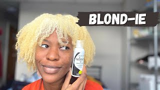 I Finally Achieved The Perfect Blonde Using Adore Crystal Clear