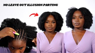 Afro Crochet Braids Hair Tutorial | No Leave-Out Needed