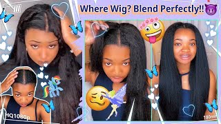 Mini Leave Out V Part Wig Install! Glueless & Protective Style For Beginners Ft.#Elfinhair Review