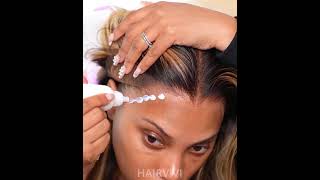Wig101 | Get The Most Natural Wig Installation Tutorial | Hairvivi 13X6 Hd Lace Frontal Wig #Shorts
