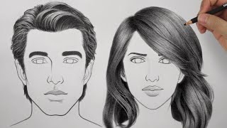 How To Draw Hair: Male & Female - Ultimate Tutorial