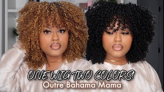 Only $15 | One Wig Two Colors! Outre Converti Cap Bahama Mama | Collab With Fee Bee Rome!