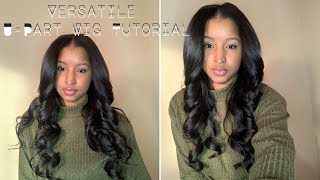 Versatile U-Part Wig Tutorial | Twelve22 Hair Extensions