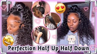 Half Up Half Down Quick Weaveno Leave Out Tutorial | Start To Finish Ft.@Ula Hair