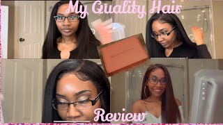 How To Finesse This Affordable 5X5 Hd Lace Closure Wig Under $200 Ft. My Quality Hair