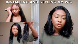 Watch Me Install A 13X6 Body Wave Hd Lace Wig | Ft. Westkiss Hair