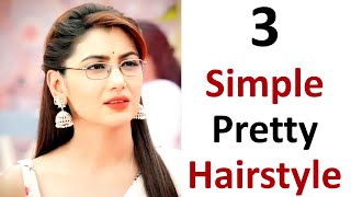 4 Pretty Easy Hairstyles For Saree - New Easy Hairstyles For Girls | New Hairstyle