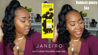 Affordable Virgin Bundles Under $60| Janeiro Hair