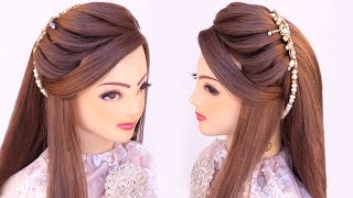 2 Special Occasion Hairstyles For Girls L Perfect Puff Hairstyles L Quick Open Hairstyle For Wedding