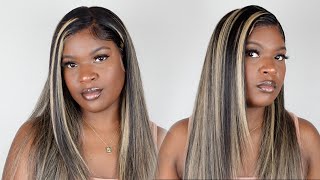 Detailed Balayage Wig Install (Step By Step) With Transparent Lace Ft. Megalook Hair