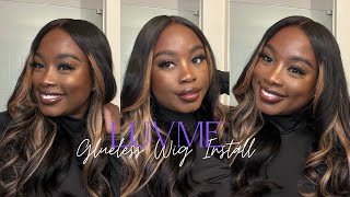 Luvme Undetectable 5X5 Loose Wave Blonde Highlights Lace Closure Wig | Glueless Wig Install & Review