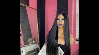 How To Sew A Jet Black Closure Wig With A Singer Heavy Duty Sewing Machine