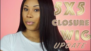 New 5X5 Lace Closure Wig (Updated)