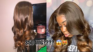 Sensationnel What Lace "Solana" Flamboyant Chocolate Hair Review  | Samsbeauty